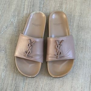 YSL authentic womens slides